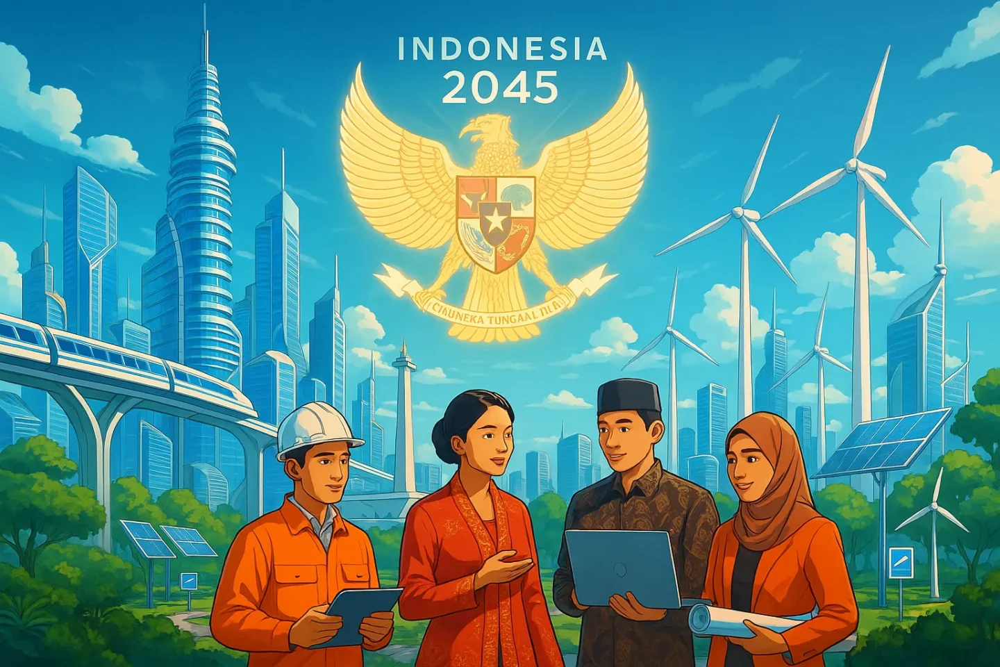 Visi Indonesia Emas 2045: Mimpi Besar yang Harus Kita Kejar Bareng-Bareng