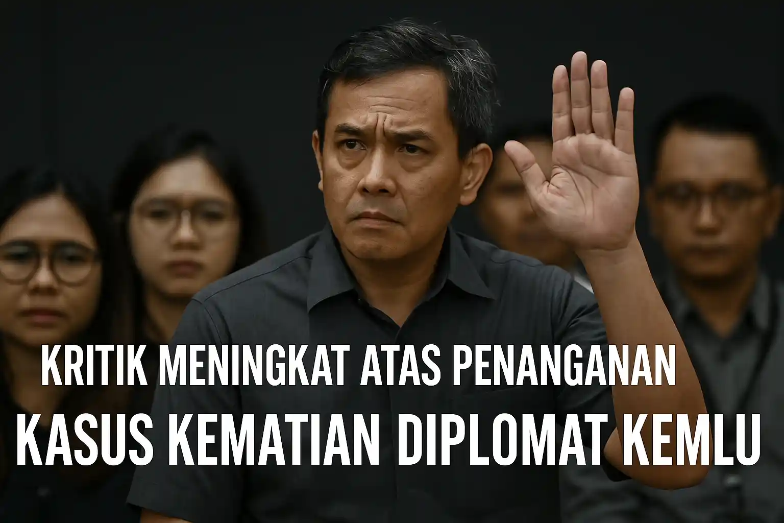 kritik kasus kematian diplomat kemlu