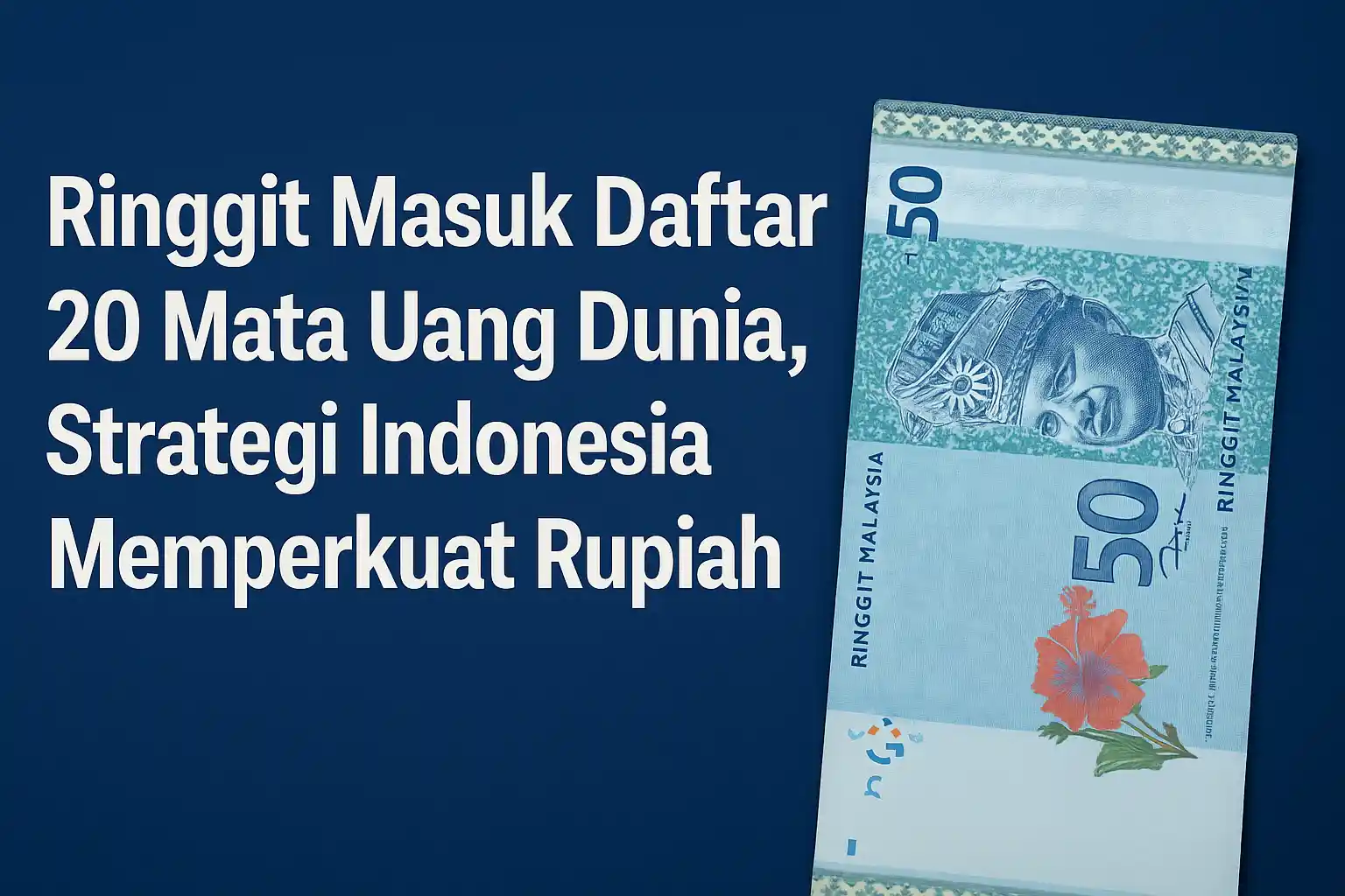 Ringgit Masuk 20 Mata Uang Dunia, RI Perlu Strategi Rupiah