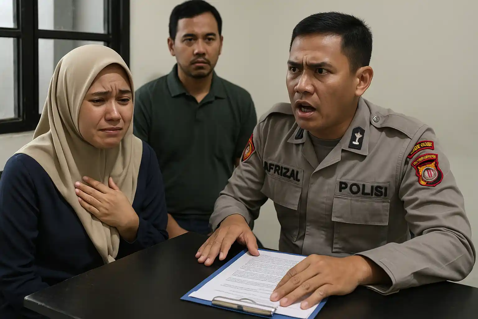 Guru SD Dibentak Polisi, kritik, kata kapolrestabes makassar